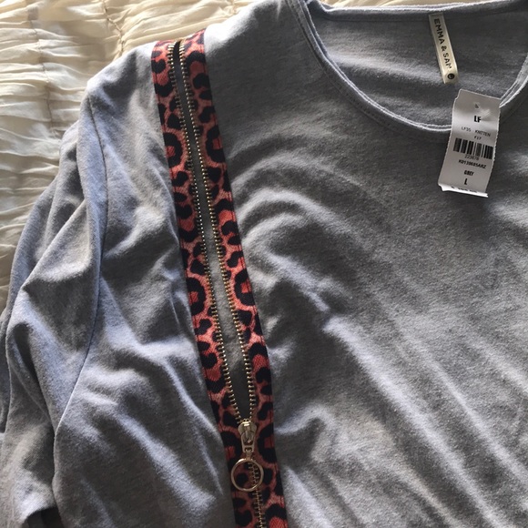 LF Long sleeve zipper tee - Picture 3 of 4